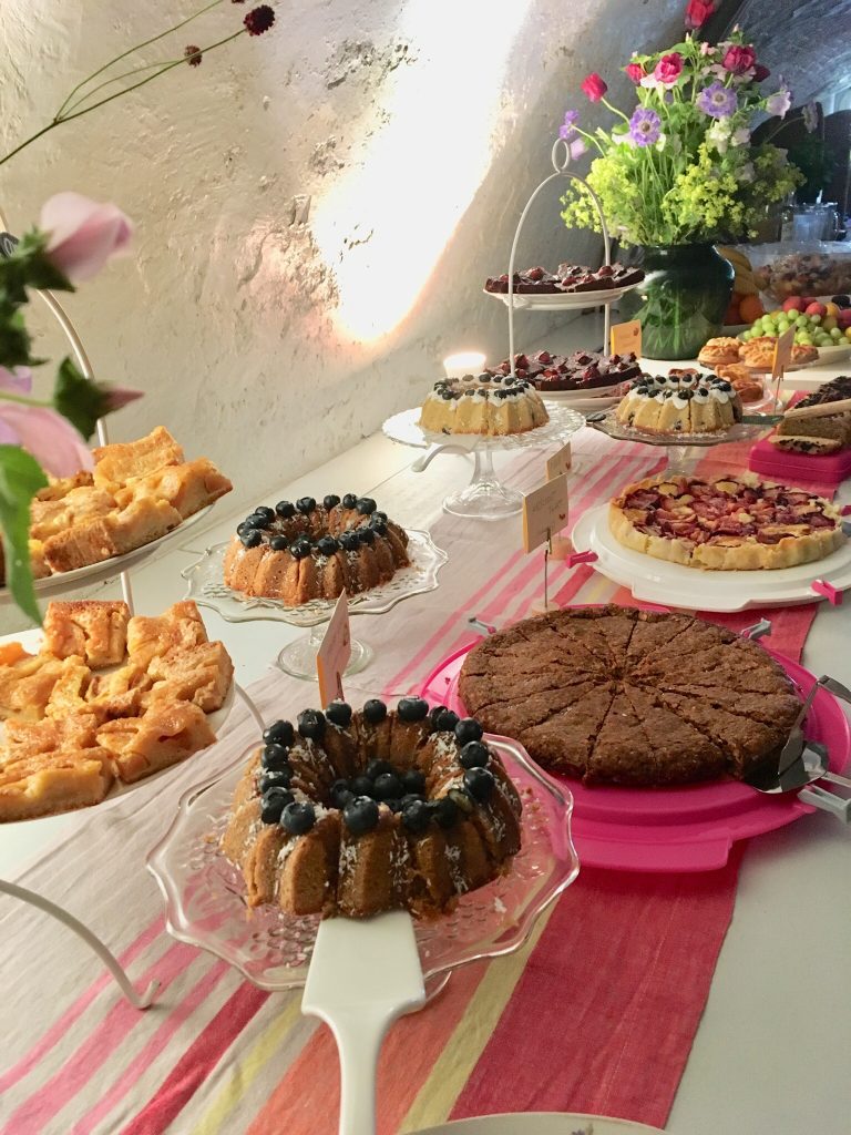 taartenbuffet voor 60 personen