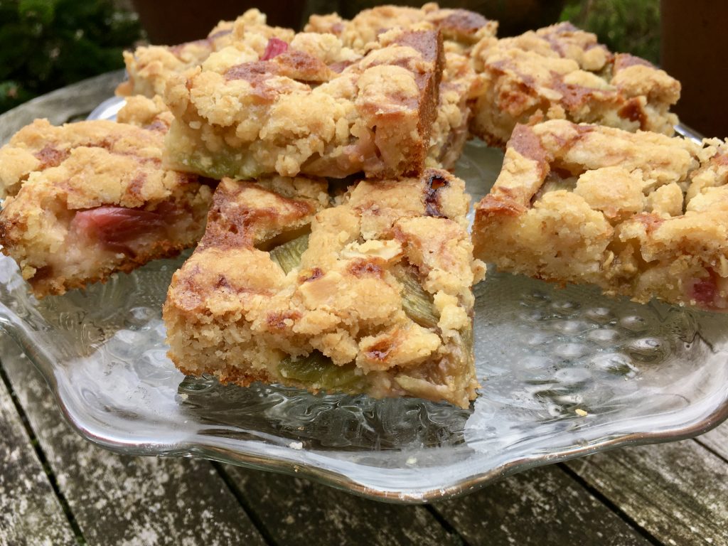 rabarber crumble