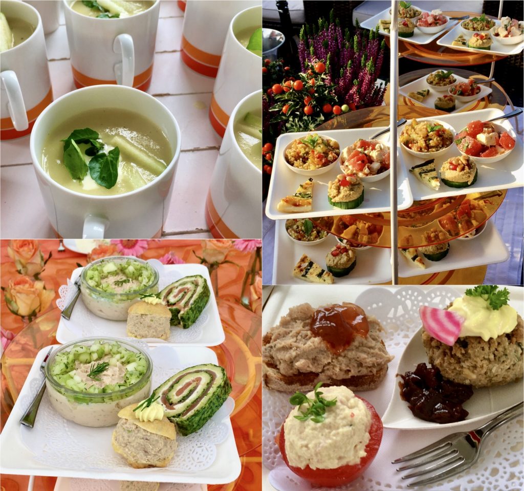 5 gangen buffet voor 11 personen