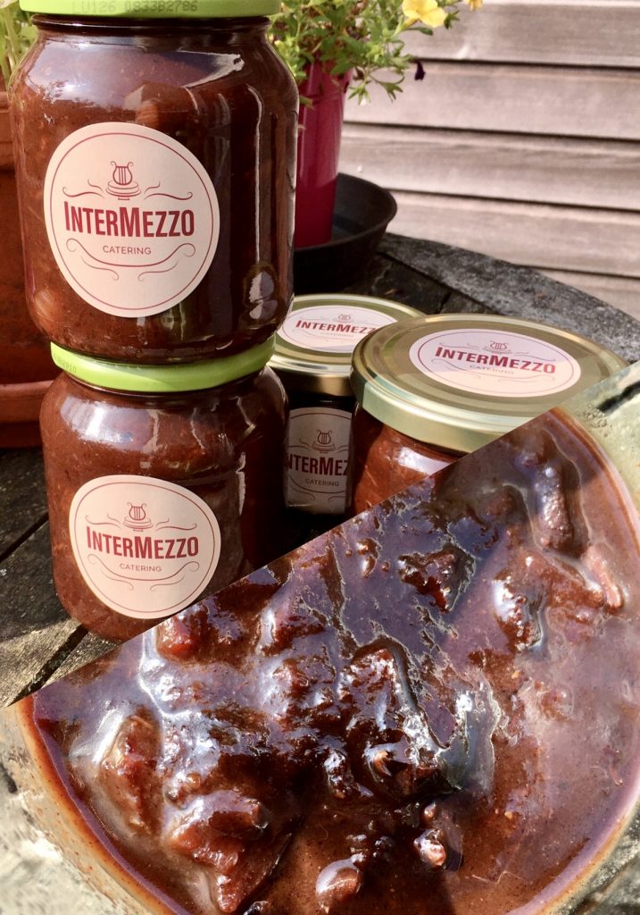 pruimenchutney (uit eigen tuin)