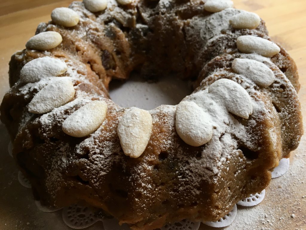 Engelse fruit cake tulband