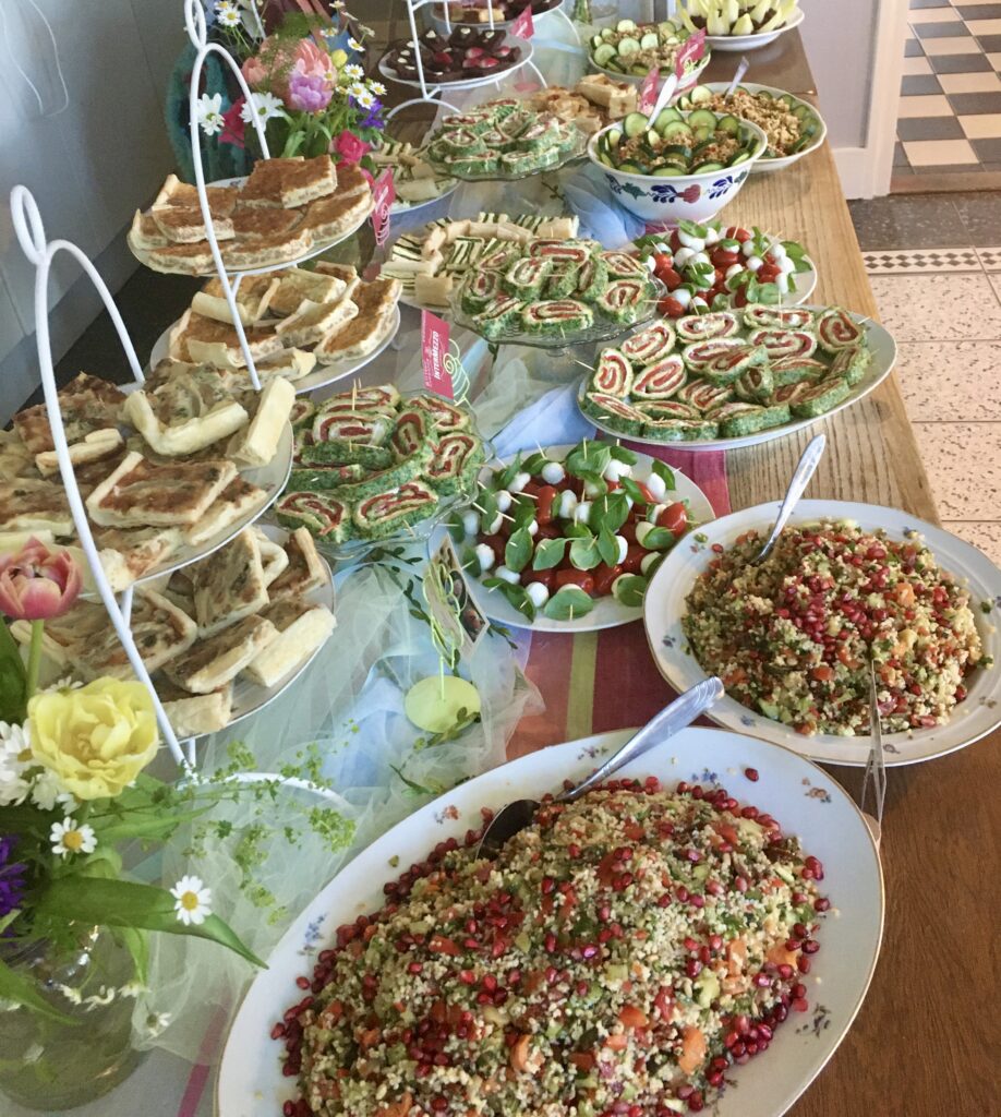 buffet voor bruiloft, 70 personen 