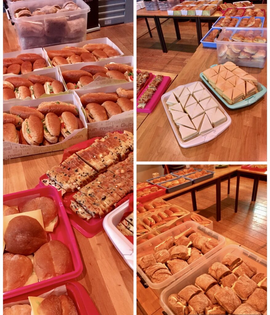 lunch voor 102 reünisten USConcert