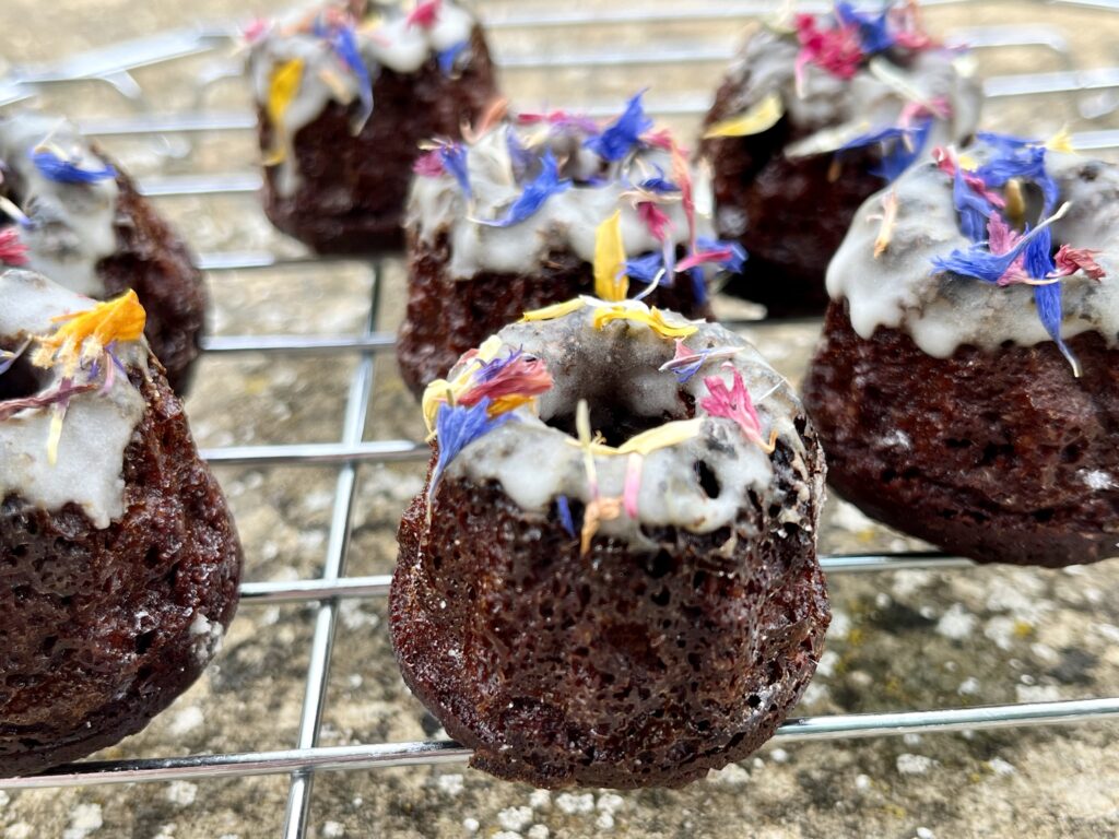 mini cupcakes (glutenvrij, sinaasappel|chocolade)