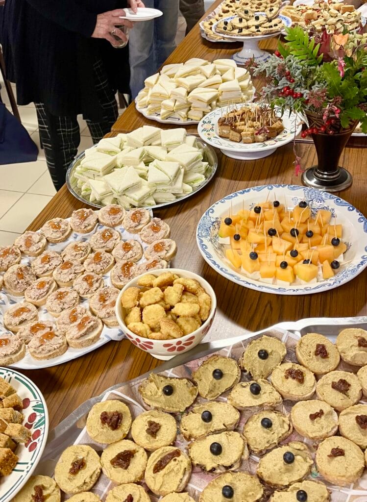 hapjes buffet na concert 50 p