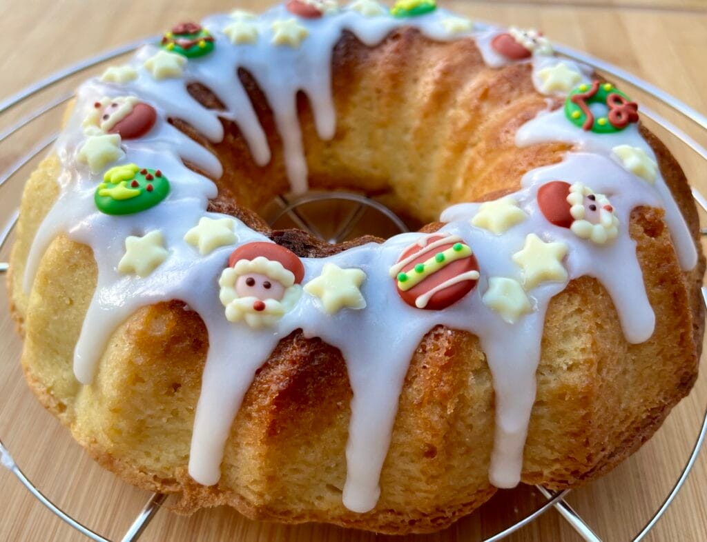 kerstcake citroen|kokos\blauwe bes