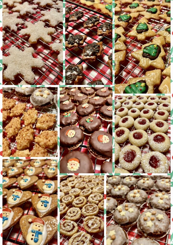 diverse kerstkoekjes