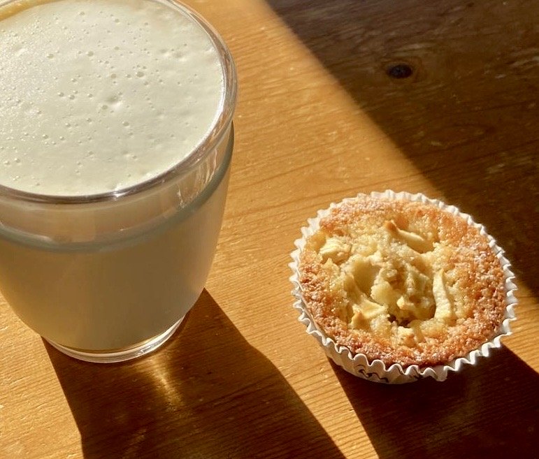 Koffietijd met Appel | kokos cupcake 